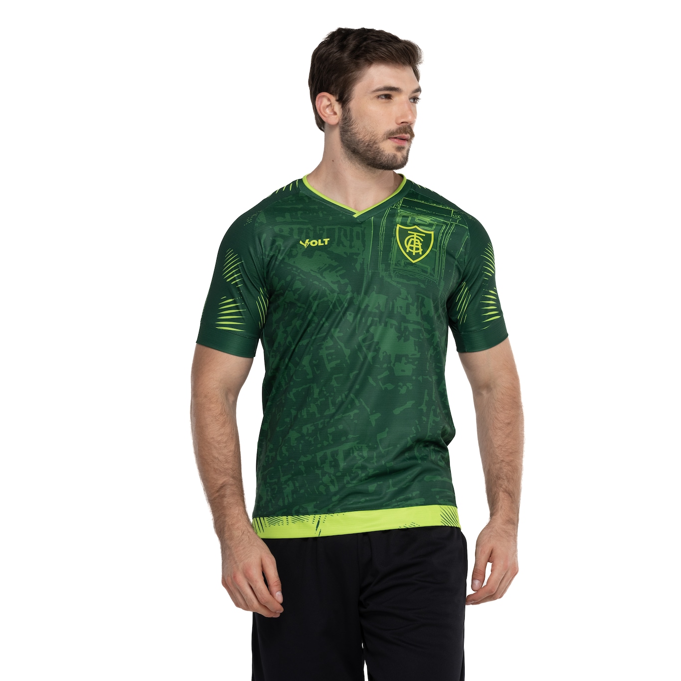 Camisa do América-MG Volt Masculina Aquecimento Torcedor - Video 1