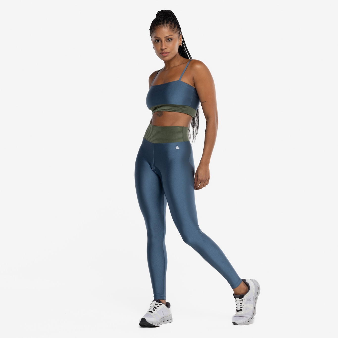 Calça Legging Feminina Lauf Matelasse Poesia - Foto 5