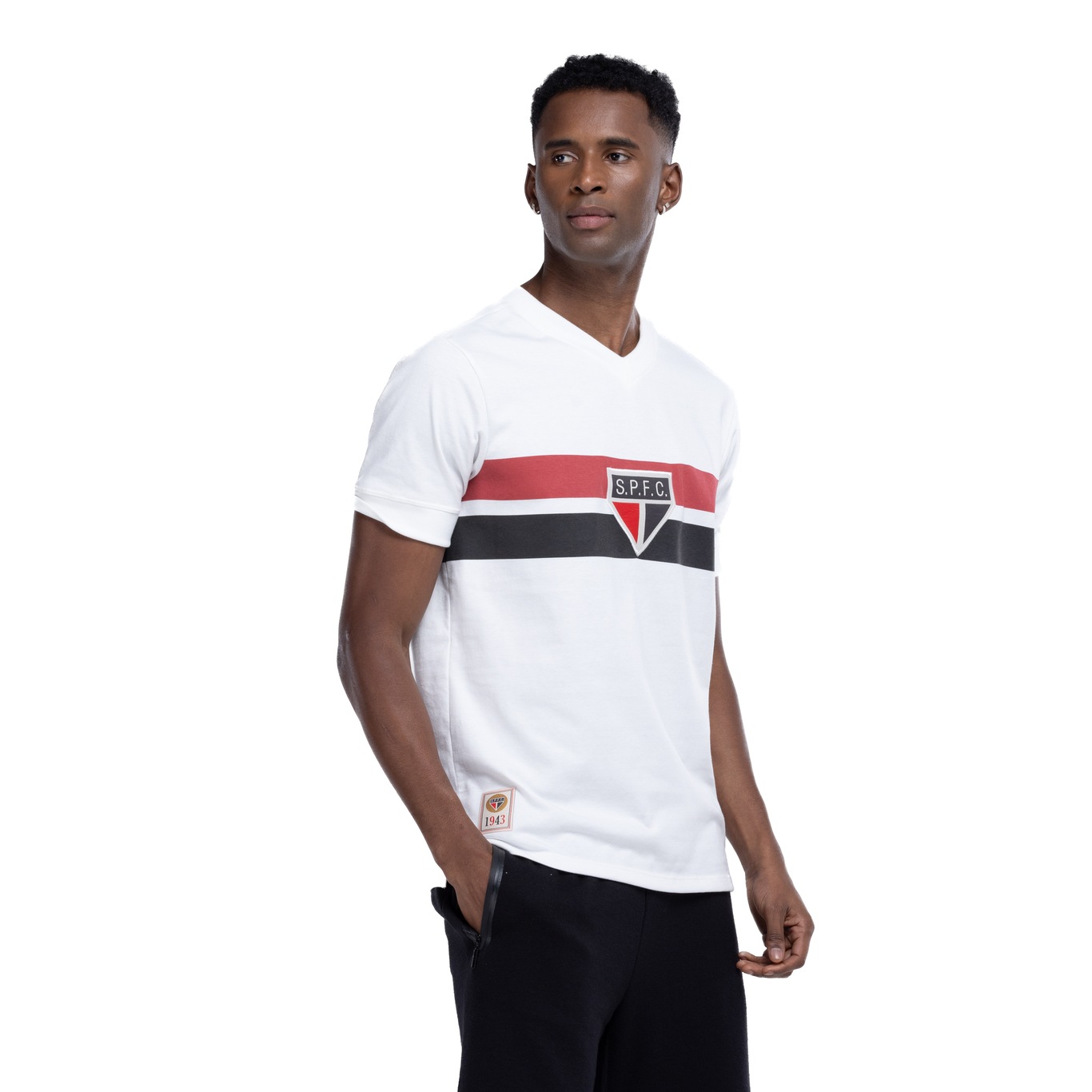 Camiseta do São Paulo Masculina Retrô 1943 - Video 1