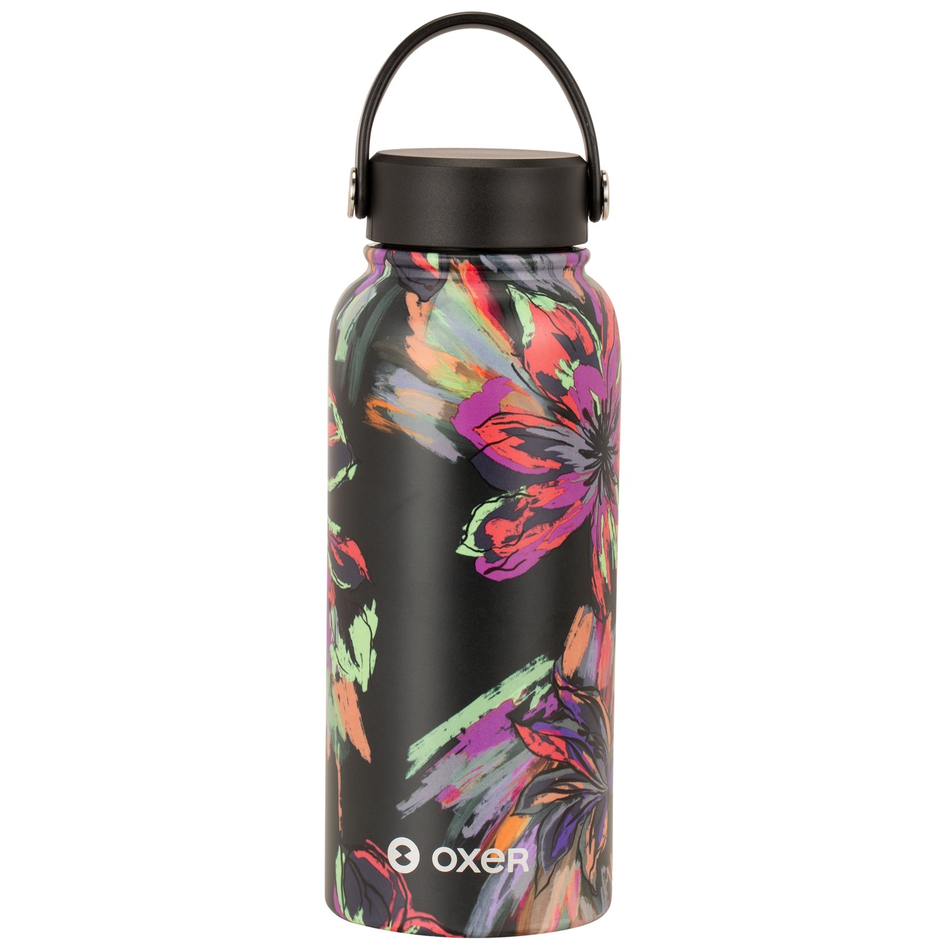 Garrafa Oxer com Alça Flora Maxi 950ml - Foto 1