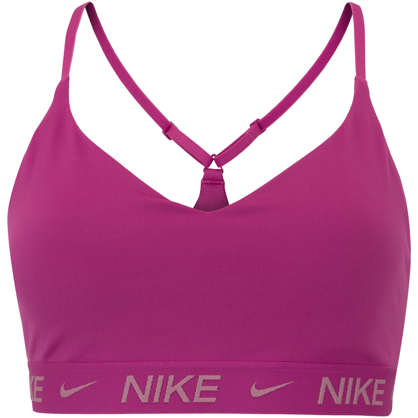 Top Fitness com Bojo Nike Baixa Sustentação Dri-Fit Indy SPT BRA - Foto 1