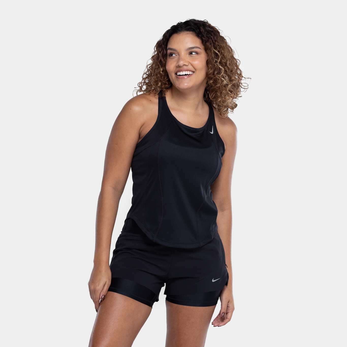 Camiseta Regata Feminina Nike Dri-fit Fast Tanike - Foto 6