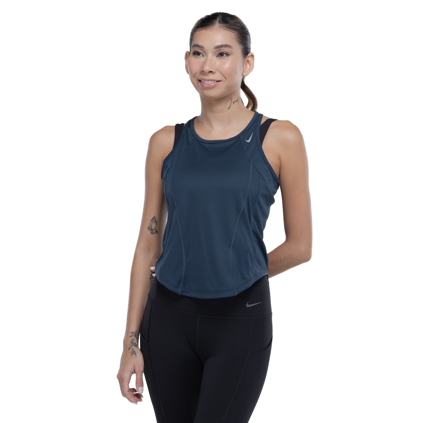 Camiseta Regata Feminina Nike Dri-fit Fast Tanike - Video 1