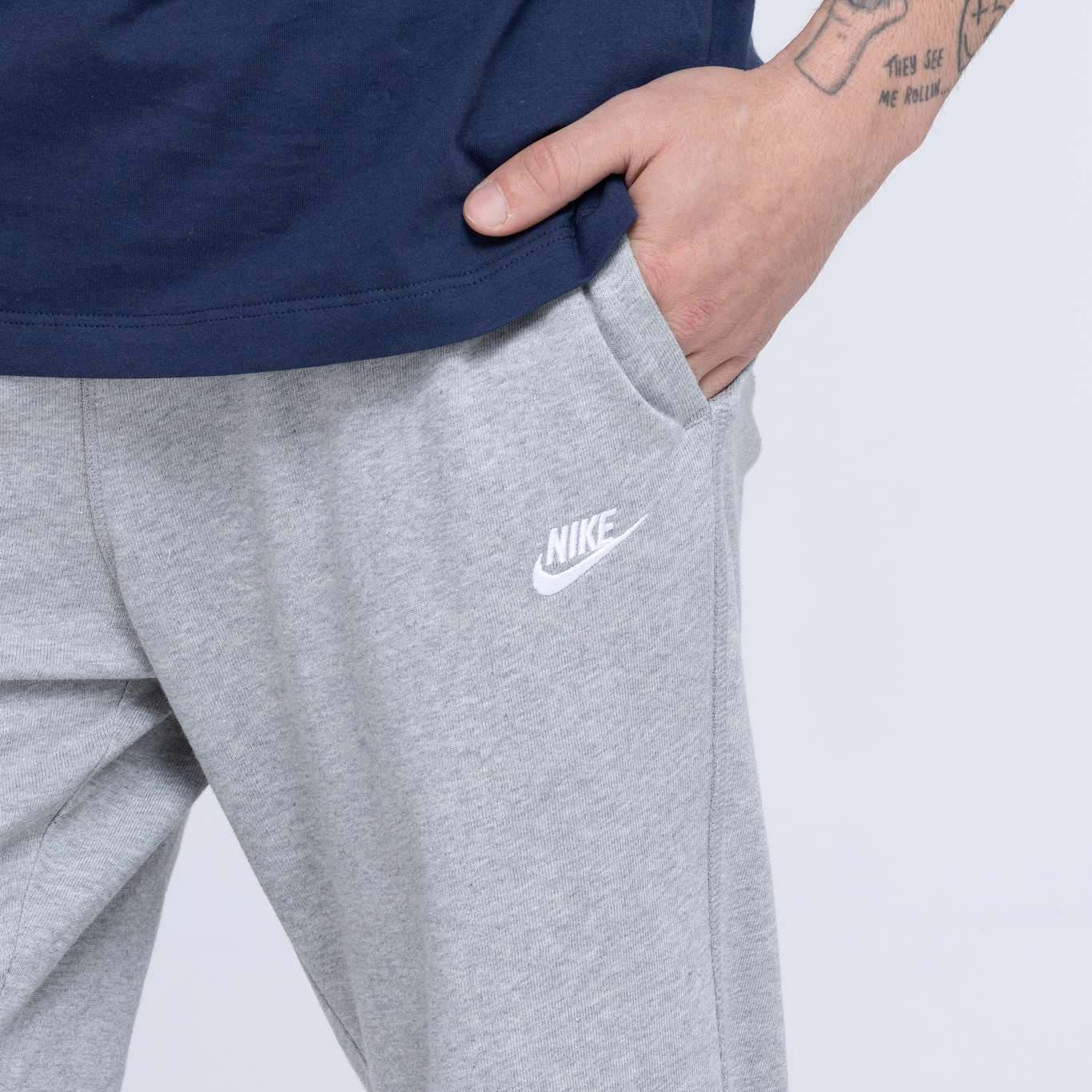 Calça Jogger Masculina Nike Club Knit - Foto 5