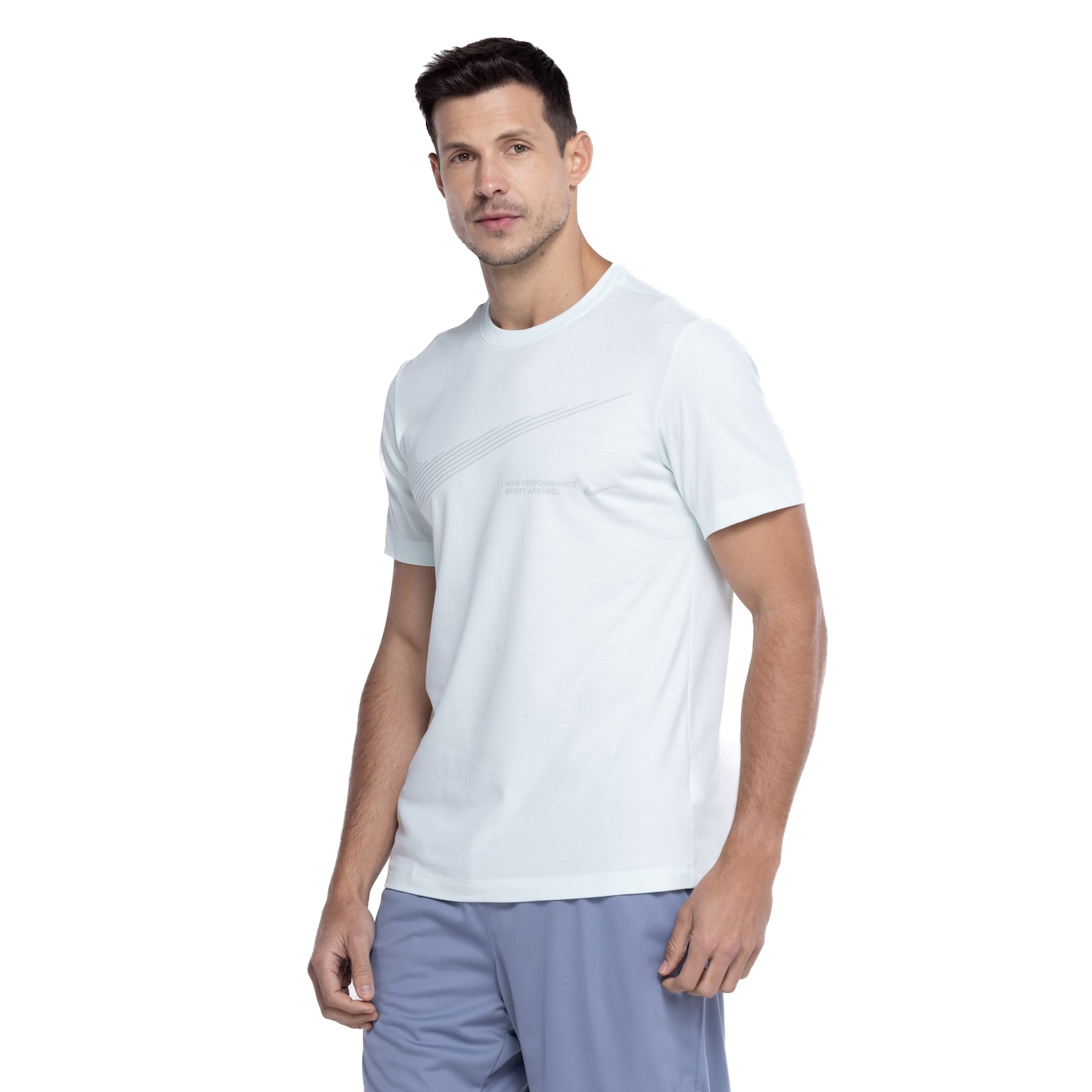 Camiseta Masculina Nike Manga Curta Dri-Fit Tee Flash - Video 1