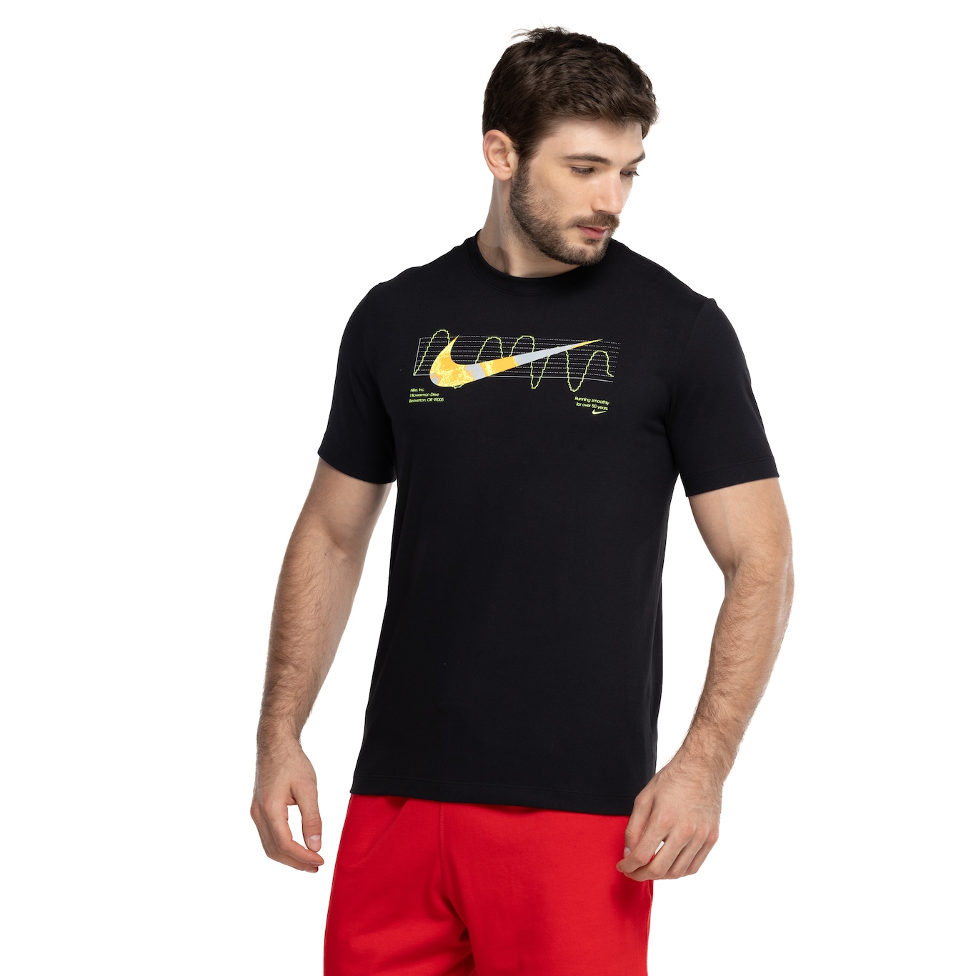 Camiseta Masculina Nike Manga Curta Dri-fit Iykyk - Video 1