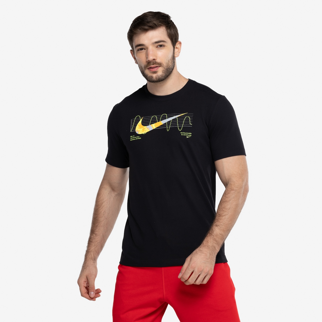 Camiseta Masculina Nike Manga Curta Dri-fit Iykyk - Foto 6