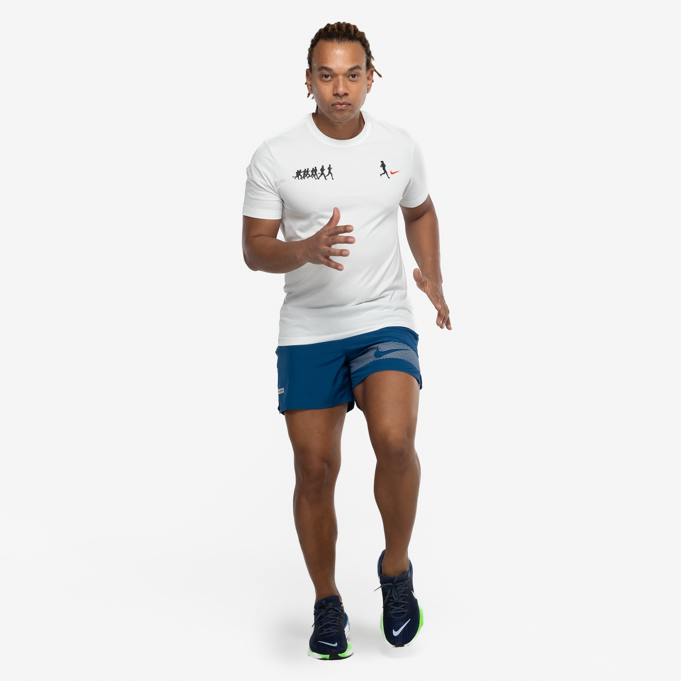 Camiseta Masculina Nike Manga Curta Dri-fit Run Energy - Foto 4