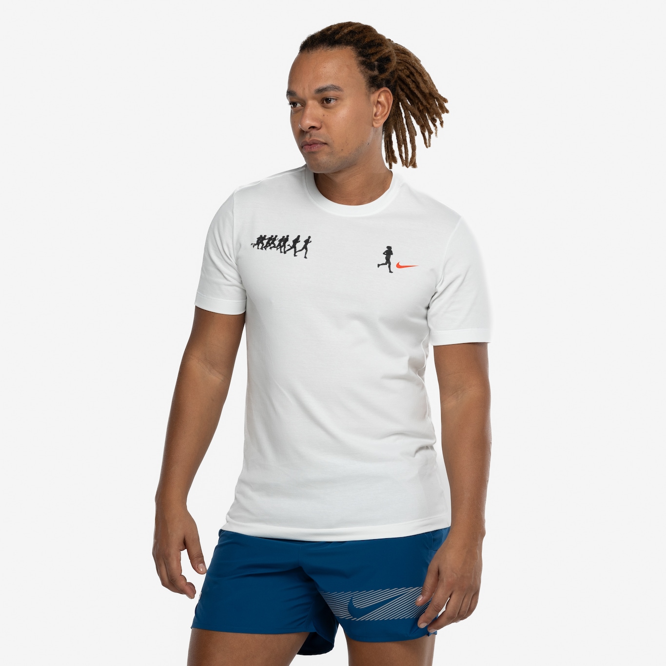 Camiseta Masculina Nike Manga Curta Dri-fit Run Energy - Foto 5