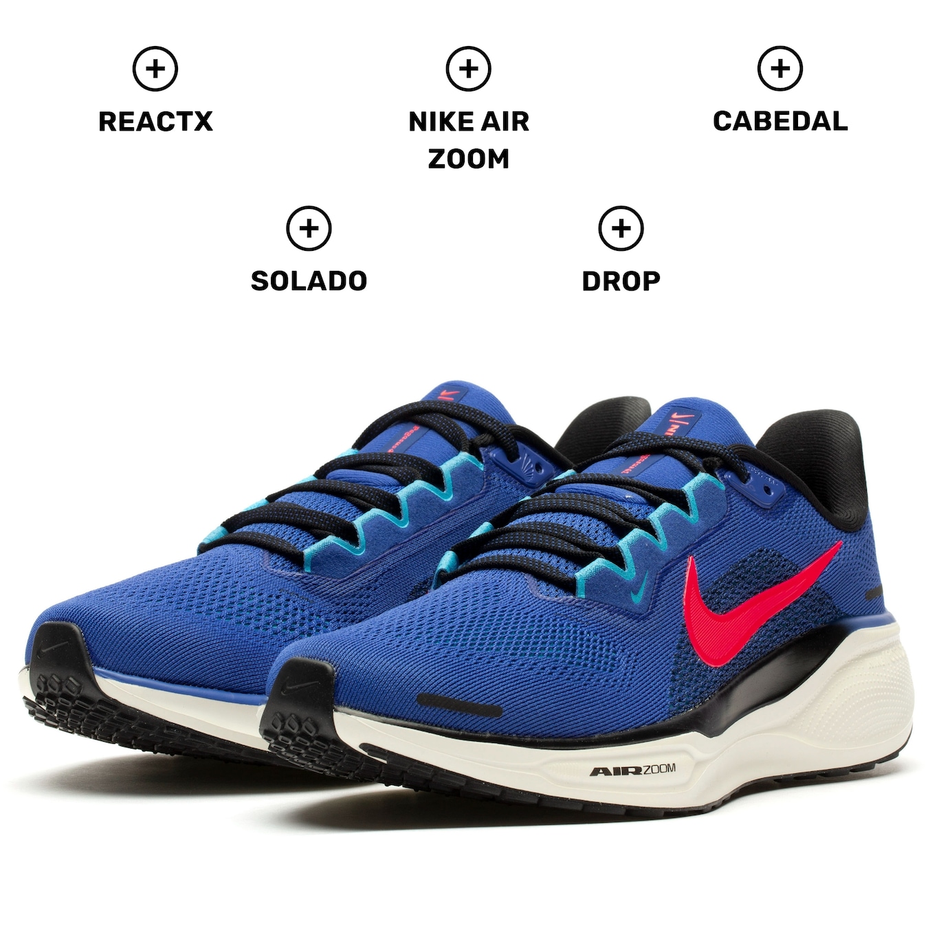 Tênis Nike Air Zoom Pegasus 41 Masculino - Foto 3