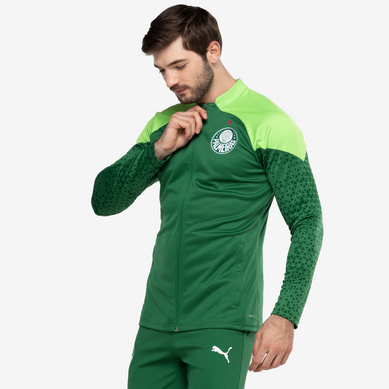 Jaqueta do Palmeiras 24 Puma Masculina Treino - Foto 5