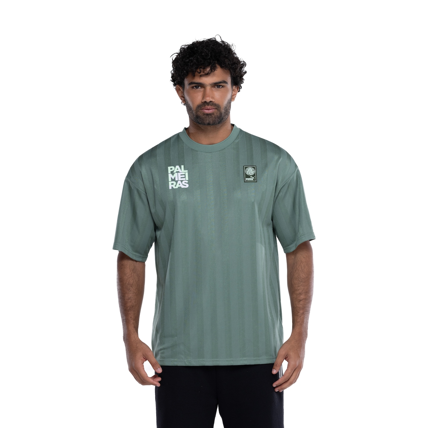 Camiseta do Palmeiras Puma Masculina Manga Curta Ftblngry SS Jersey - Video 1