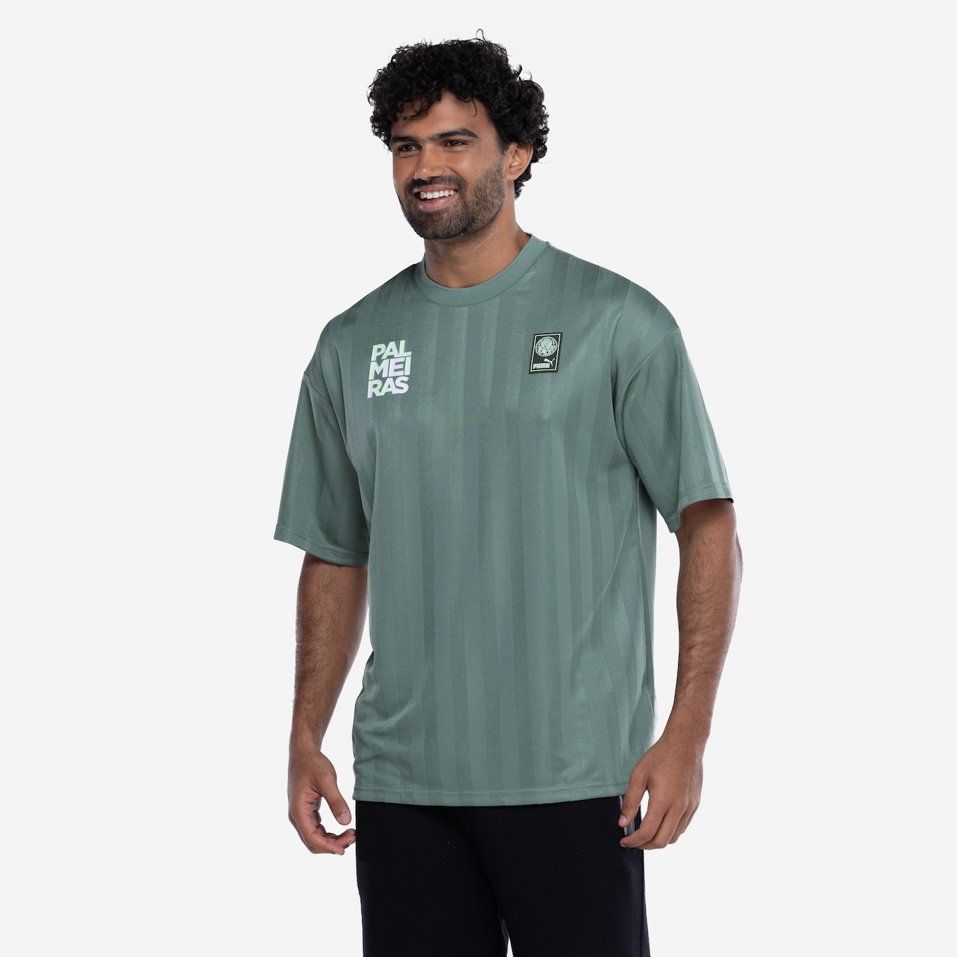 Camiseta do Palmeiras Puma Masculina Manga Curta Ftblngry SS Jersey - Foto 5