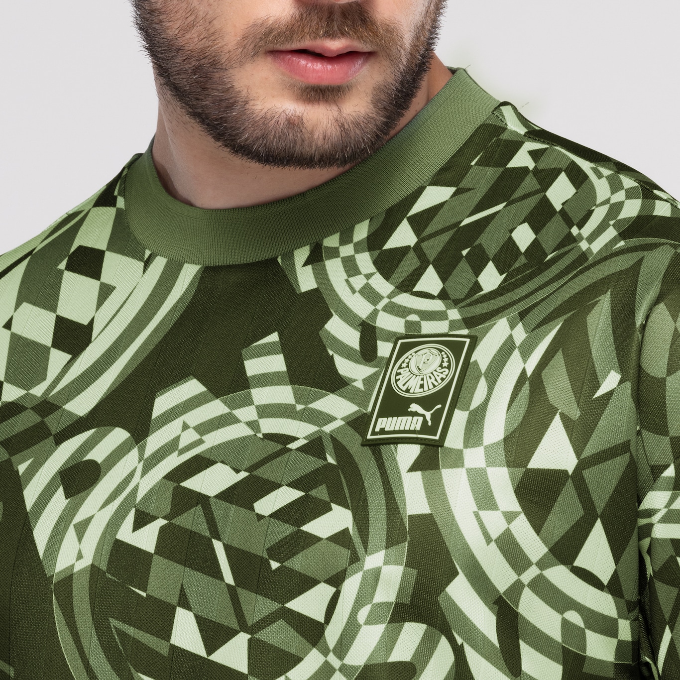 Camiseta do Palmeiras Puma Masculina Manga Curta Ftblngry SS Jersey - Foto 6