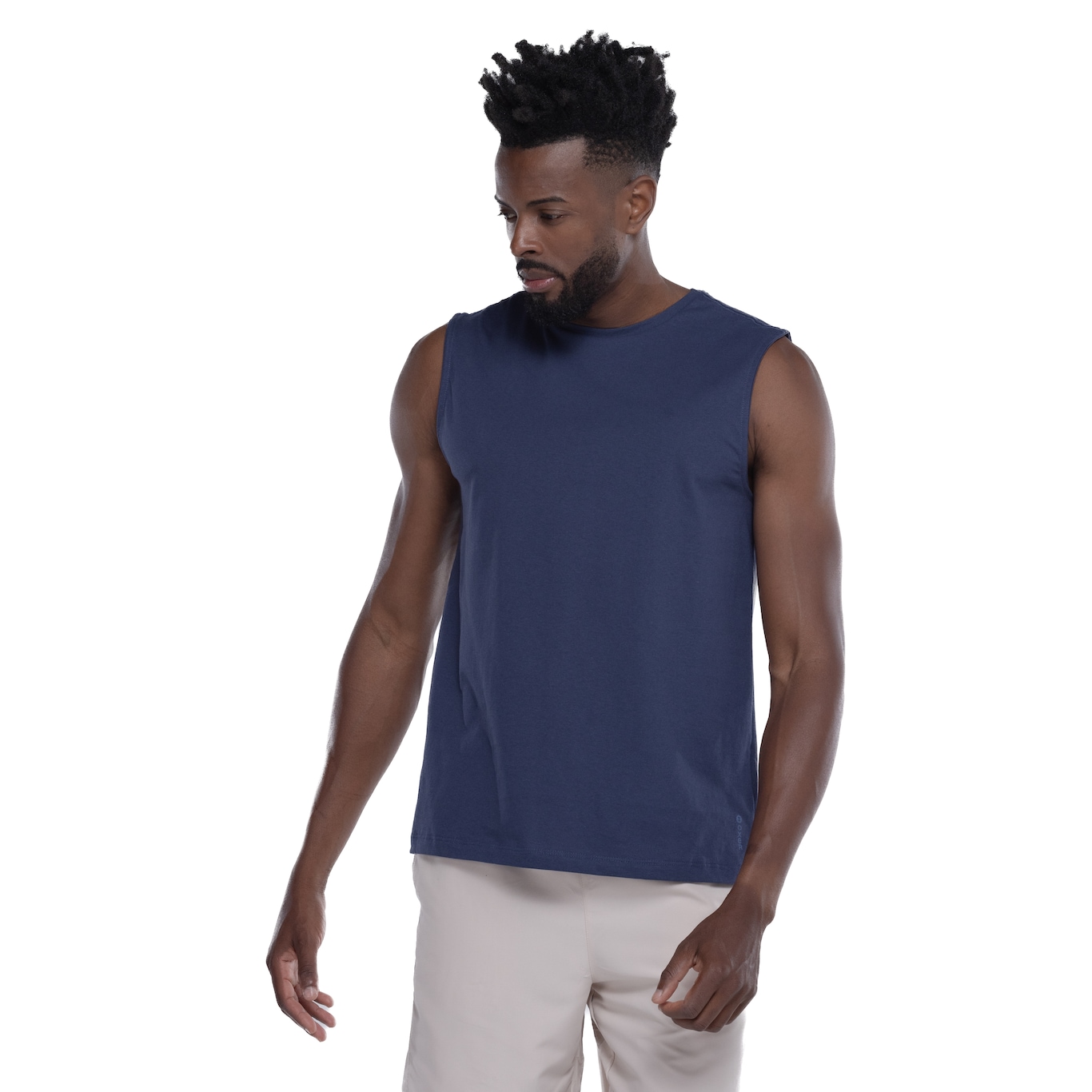 Camiseta Regata Masculina Oxer Básica Antiodor - Video 1