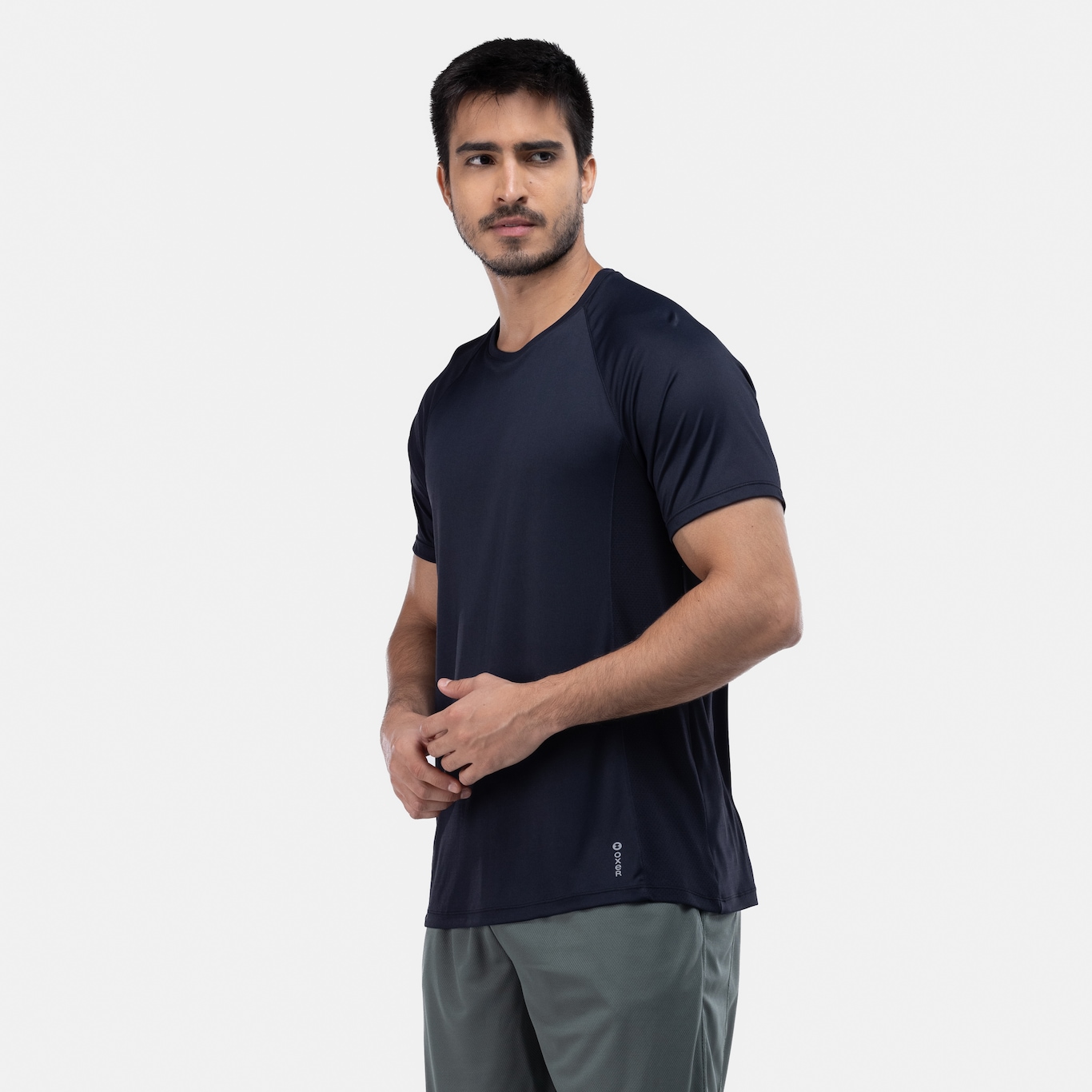 Camiseta Masculina Oxer Manga Curta Mesh - Foto 4