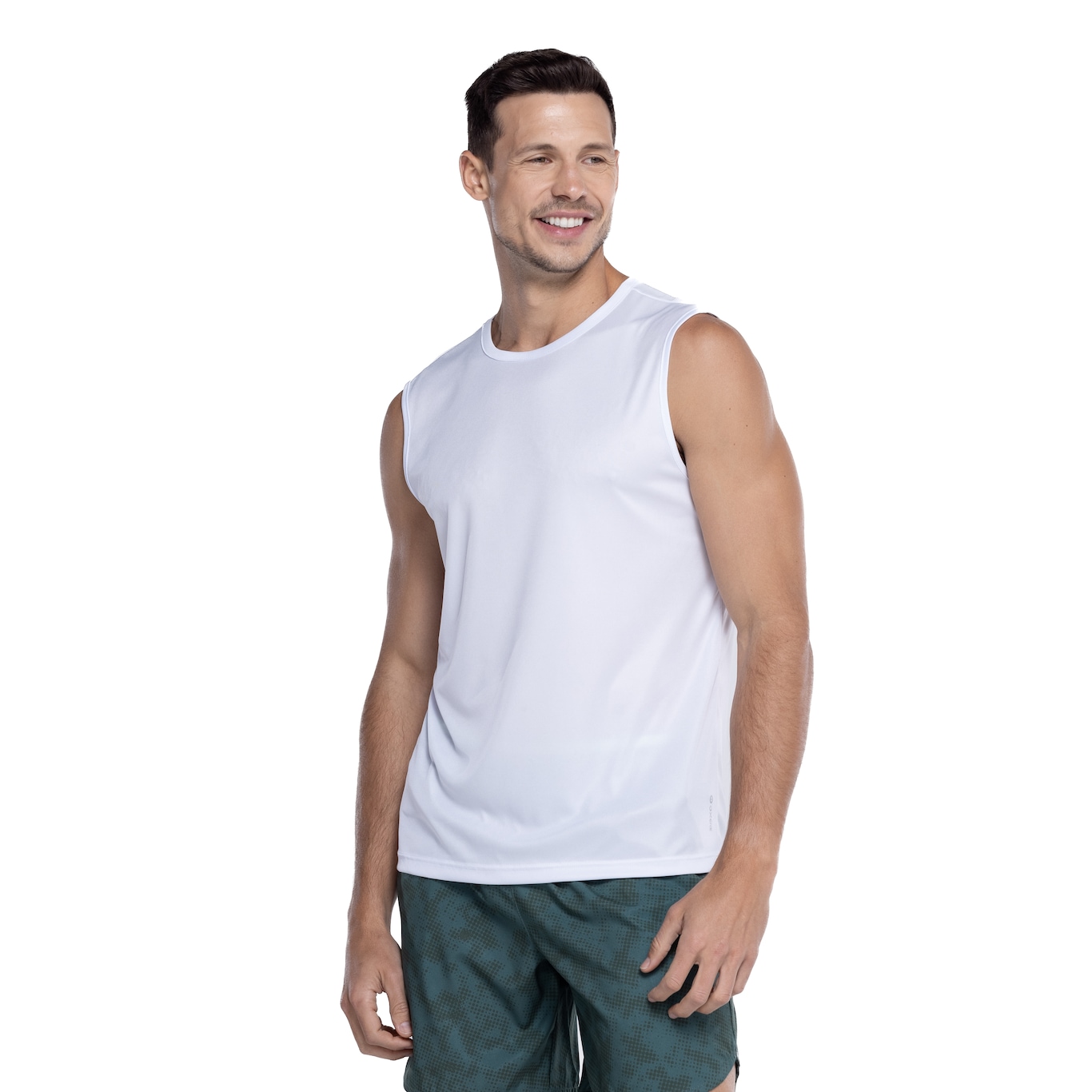 Camiseta Regata Masculina Oxer Basic Light - Video 1