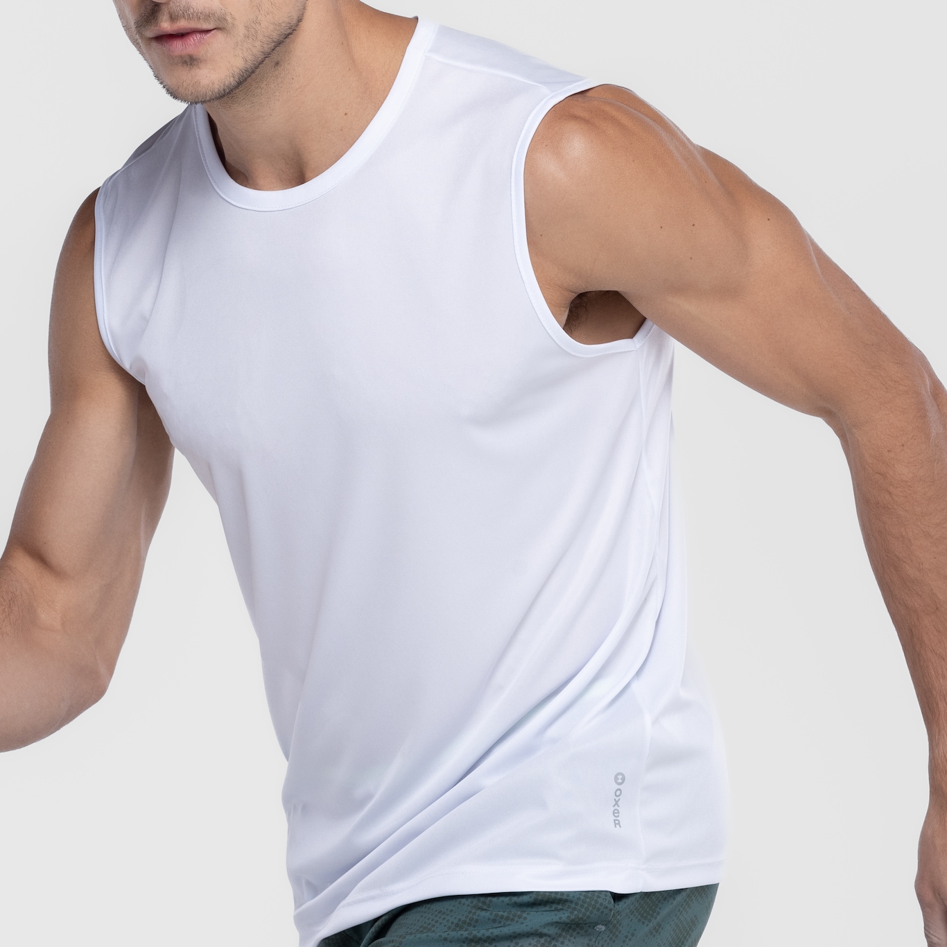 Camiseta Regata Masculina Oxer Basic Light - Foto 6