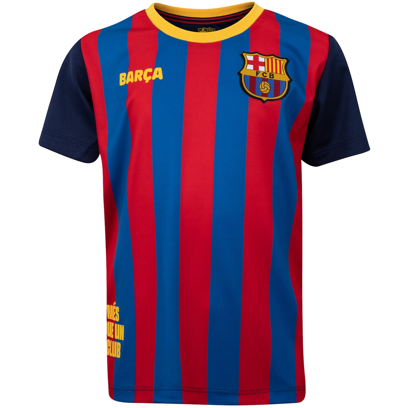 Kit Fardamento do Barcelona Infantil Camiseta + Calção - Foto 2