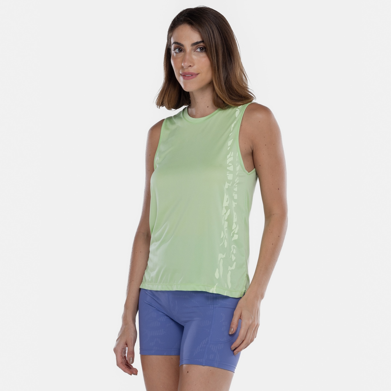 Camiseta Regata Feminina Oxer Textura Print - Foto 4