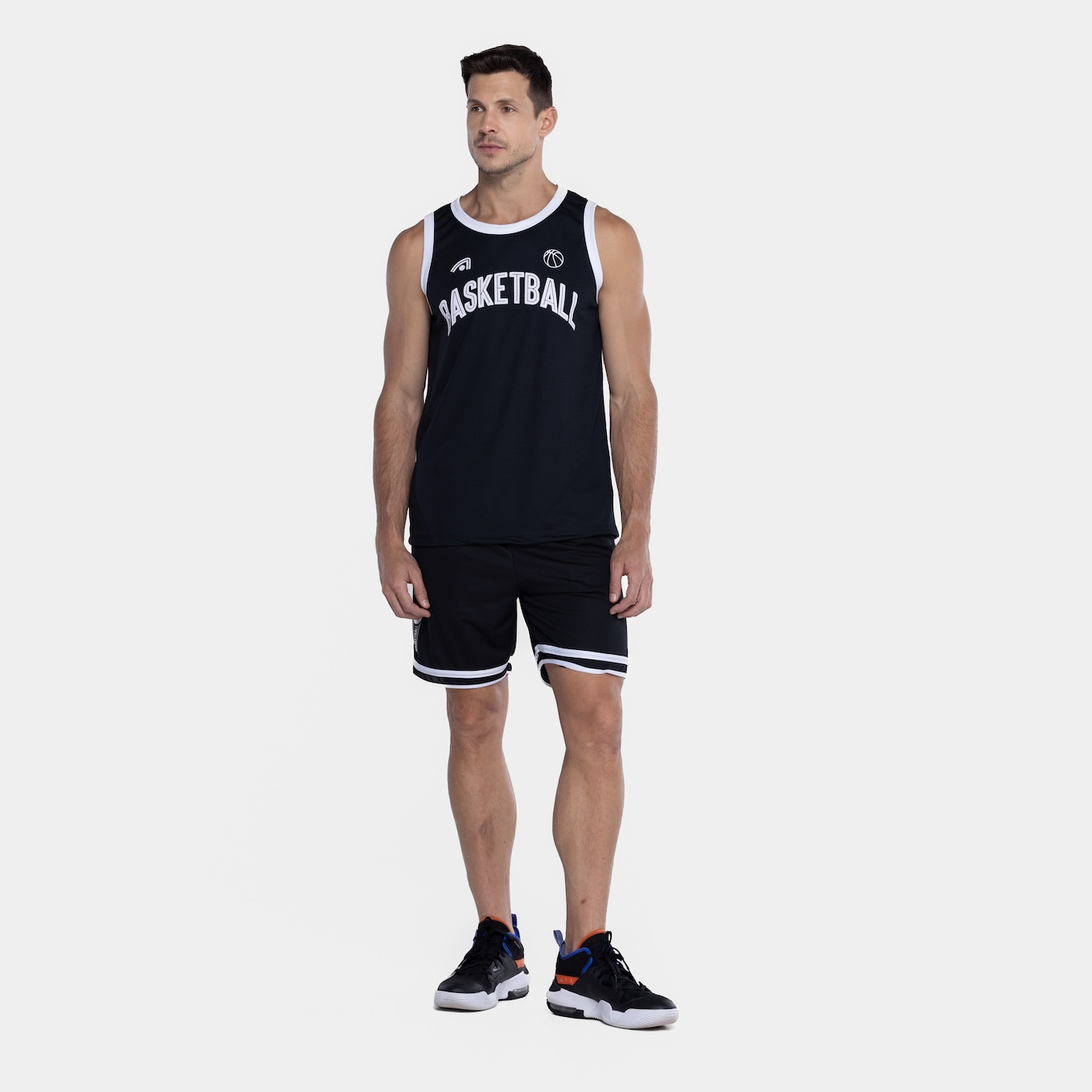 Camiseta Regata Masculina Adams Basquete Dry - Foto 4