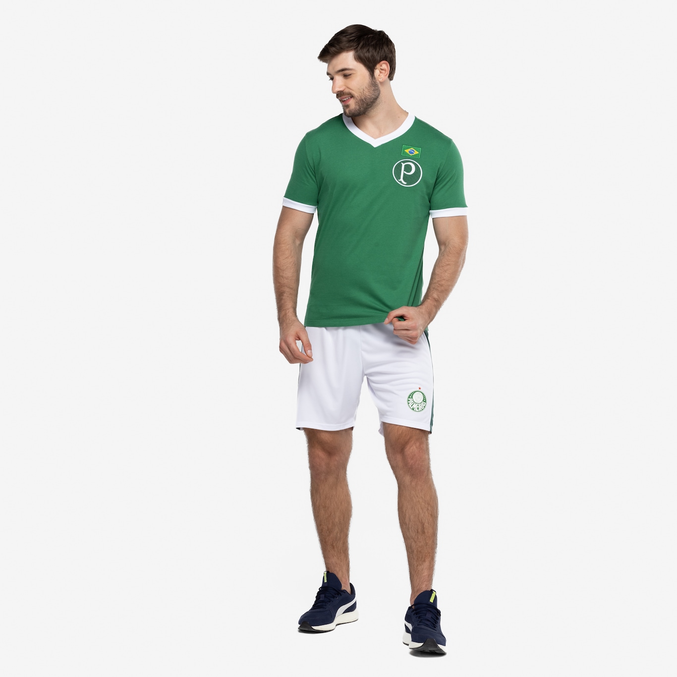 Camiseta do Palmeiras Masculina  Retrô 1951 - Foto 4