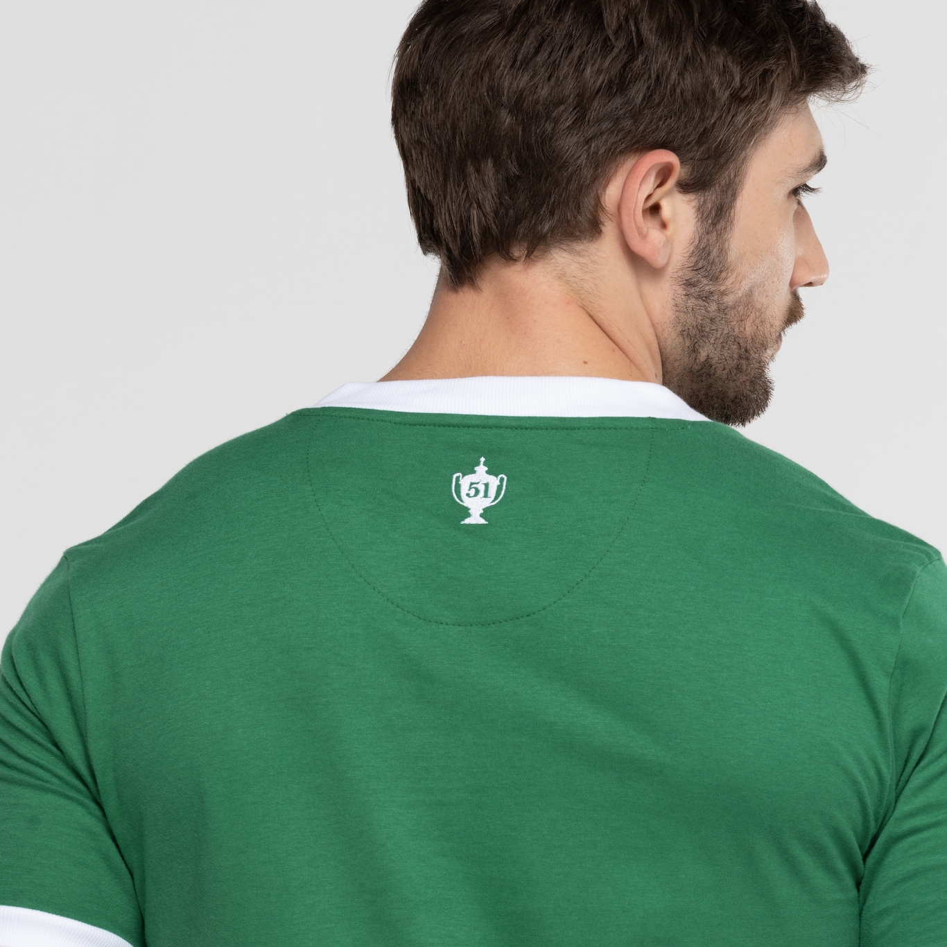 Camiseta do Palmeiras Masculina  Retrô 1951 - Foto 5