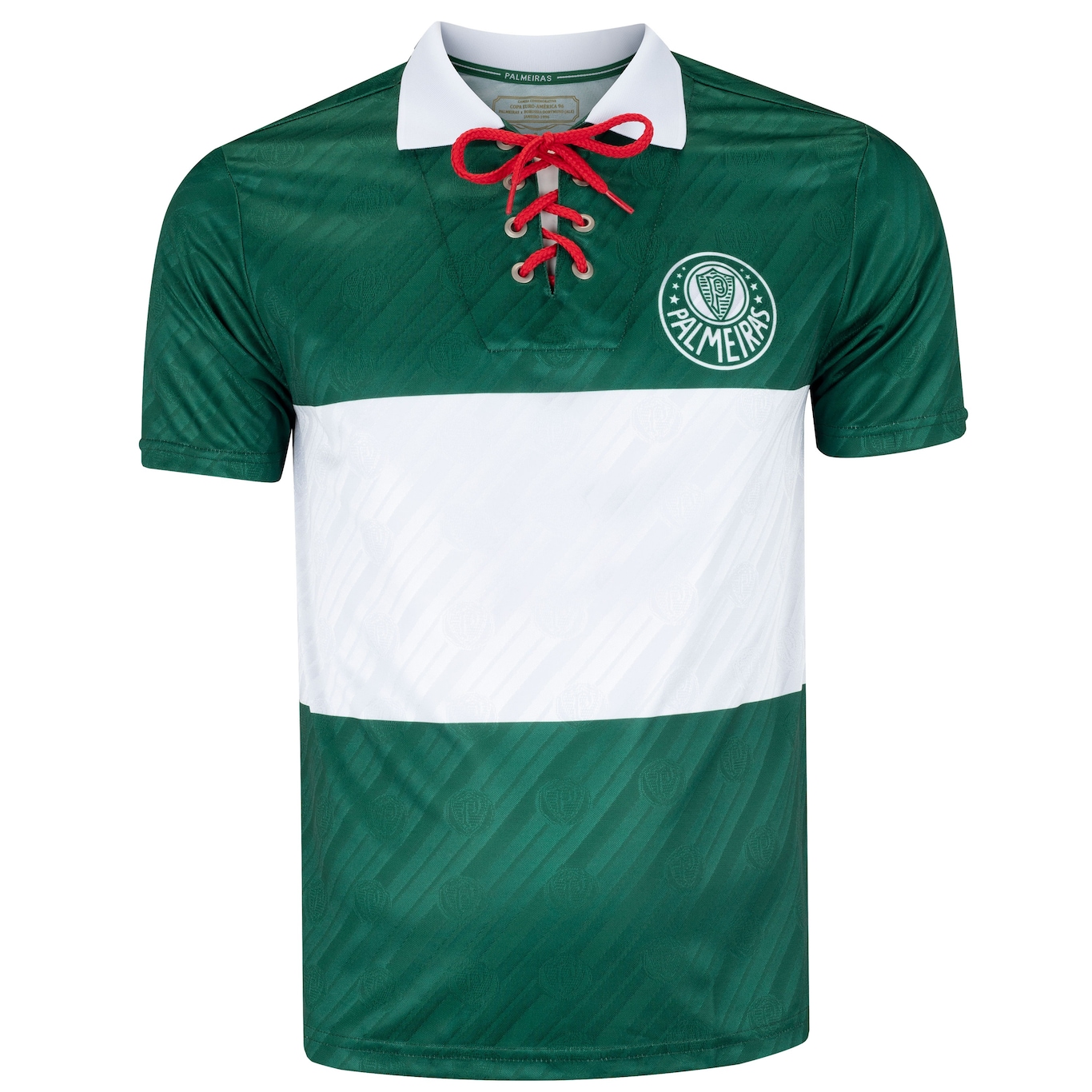 Camisa Polo do Palmeiras Retrô 1996 Masculina - Foto 5