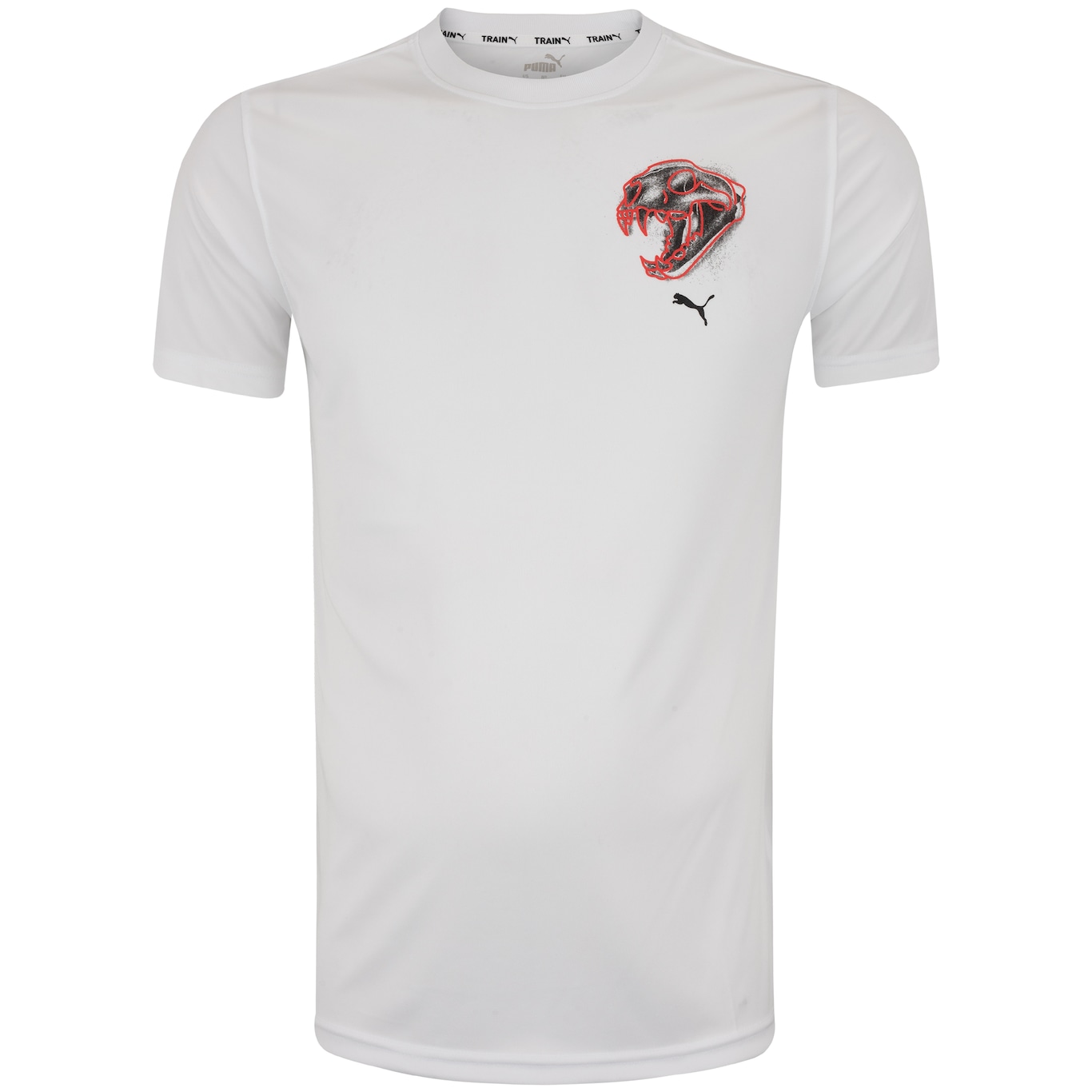 Camiseta Masculina Puma Manga Curta Graphic Emblem Tee - Foto 1