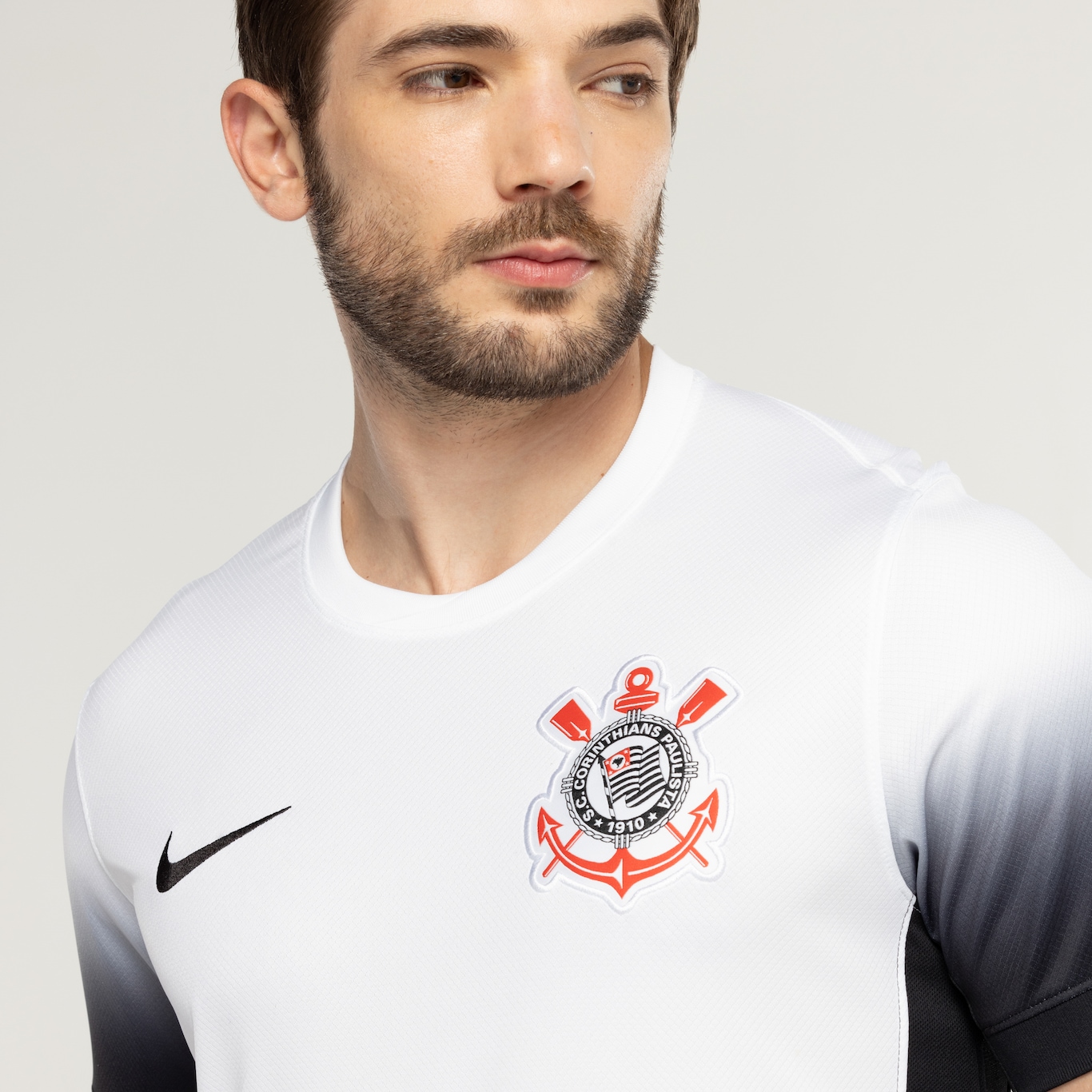 Camisa do Corinthians I 24 Nike Masculina Torcedor - Foto 6