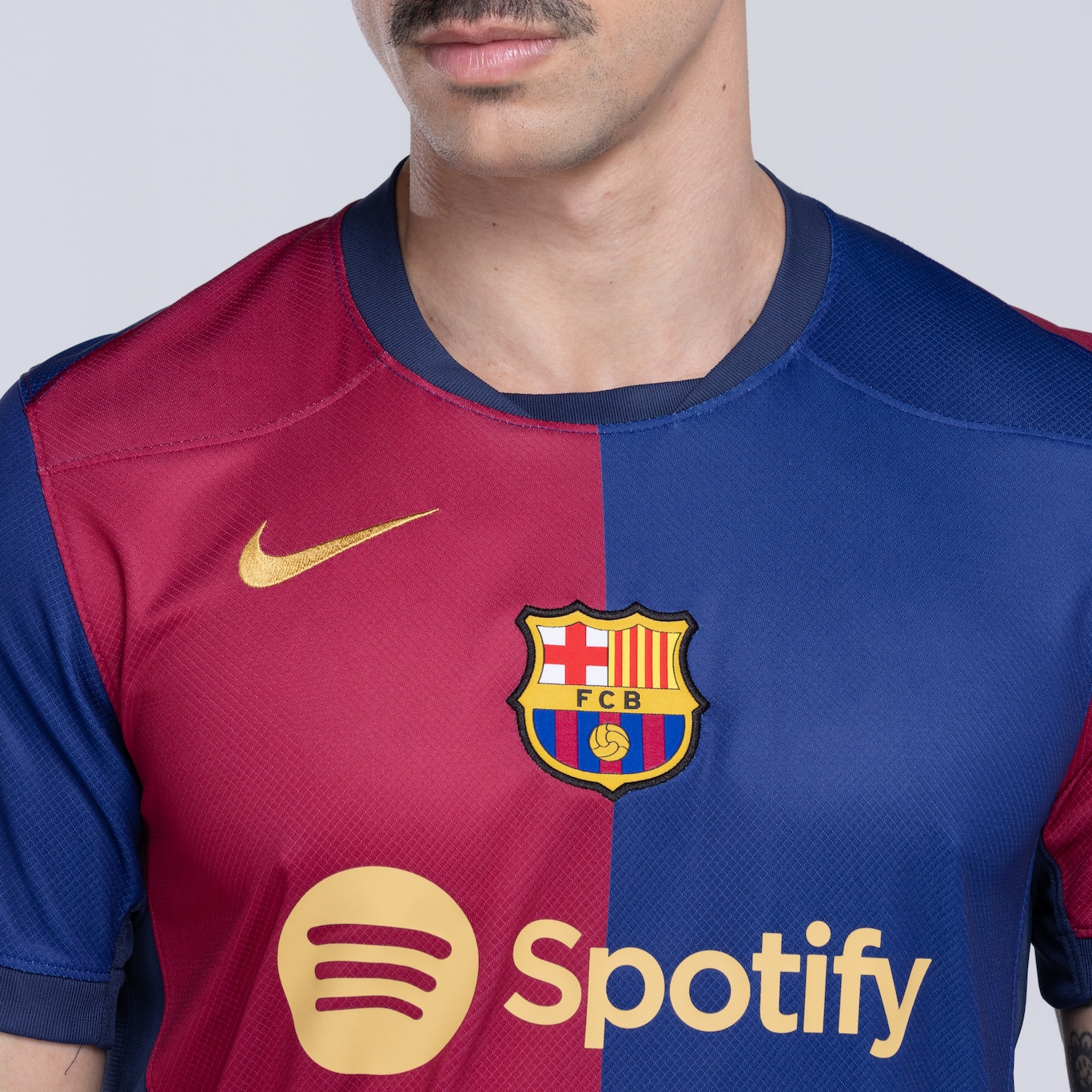 Camisa do Barcelona I 24/25 Nike Masculina Torcedor - Foto 6