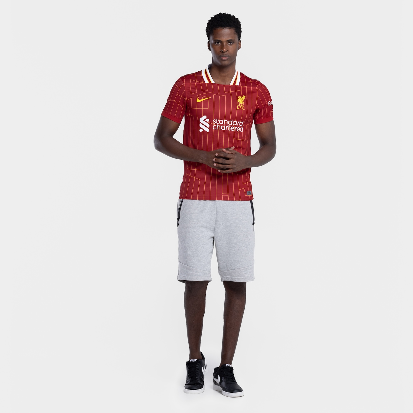 Camisa do Liverpool I 24/25 Nike Masculina Dri-Fit Jsy SS - Foto 4