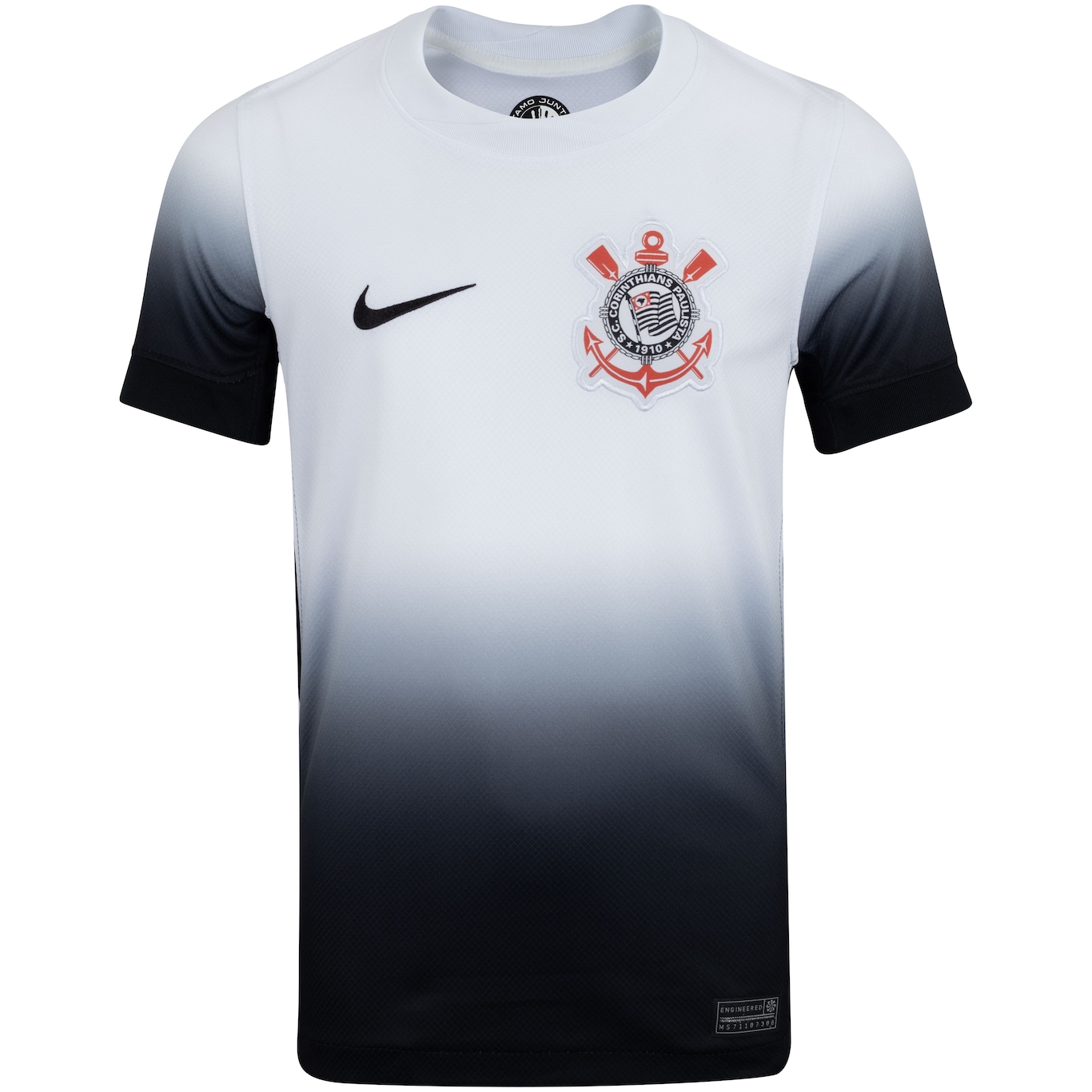 Camisa do Corinthians I 24 Nike Infantil Dri-Fit Torcedor - Foto 1