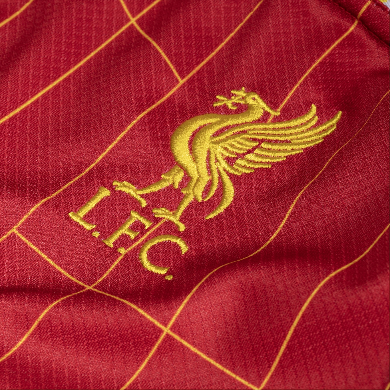 Camisa do Liverpool I 24/25 Nike Infantil Dri-Fit Jsy SS - Foto 3