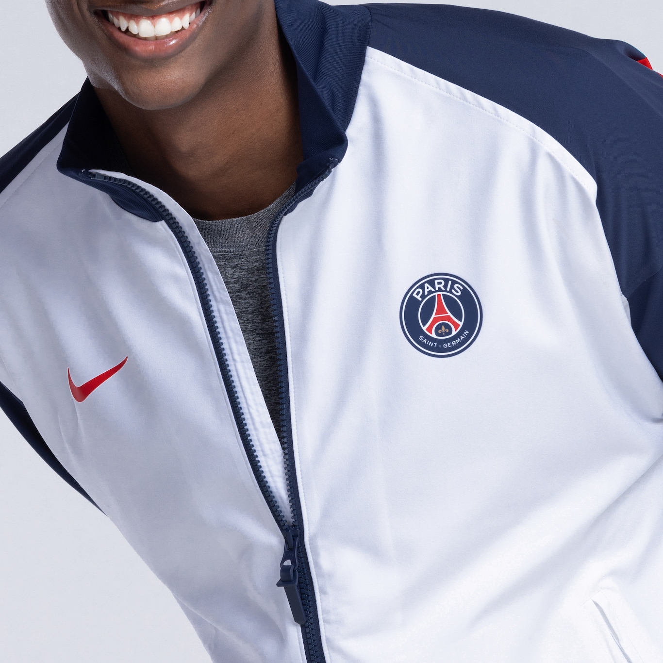 Jaqueta do PSG Nike Masculina Strike Dri-Fit Anthm - Foto 5