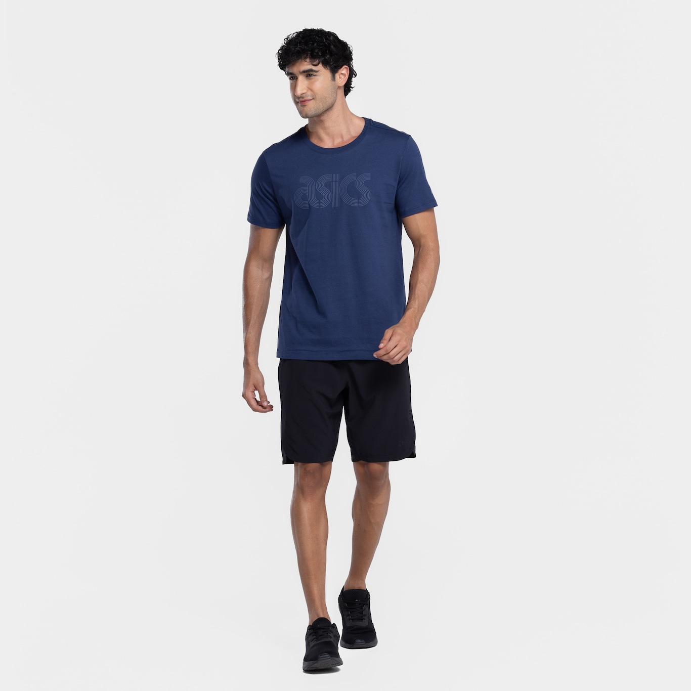 Camiseta Masculina ASICS Manga Curta Box Logo - Foto 4