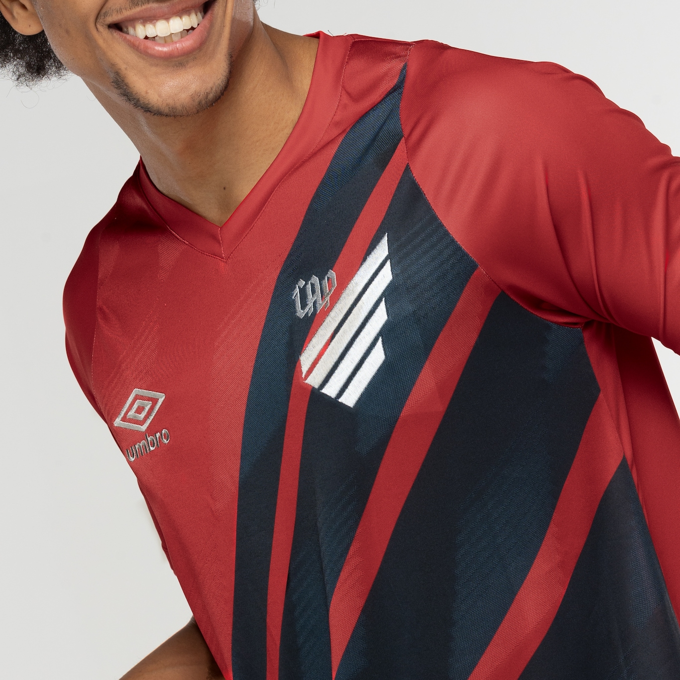 Camisa do Athletico-PR I 24 Umbro Masculina Torcedor - Foto 6