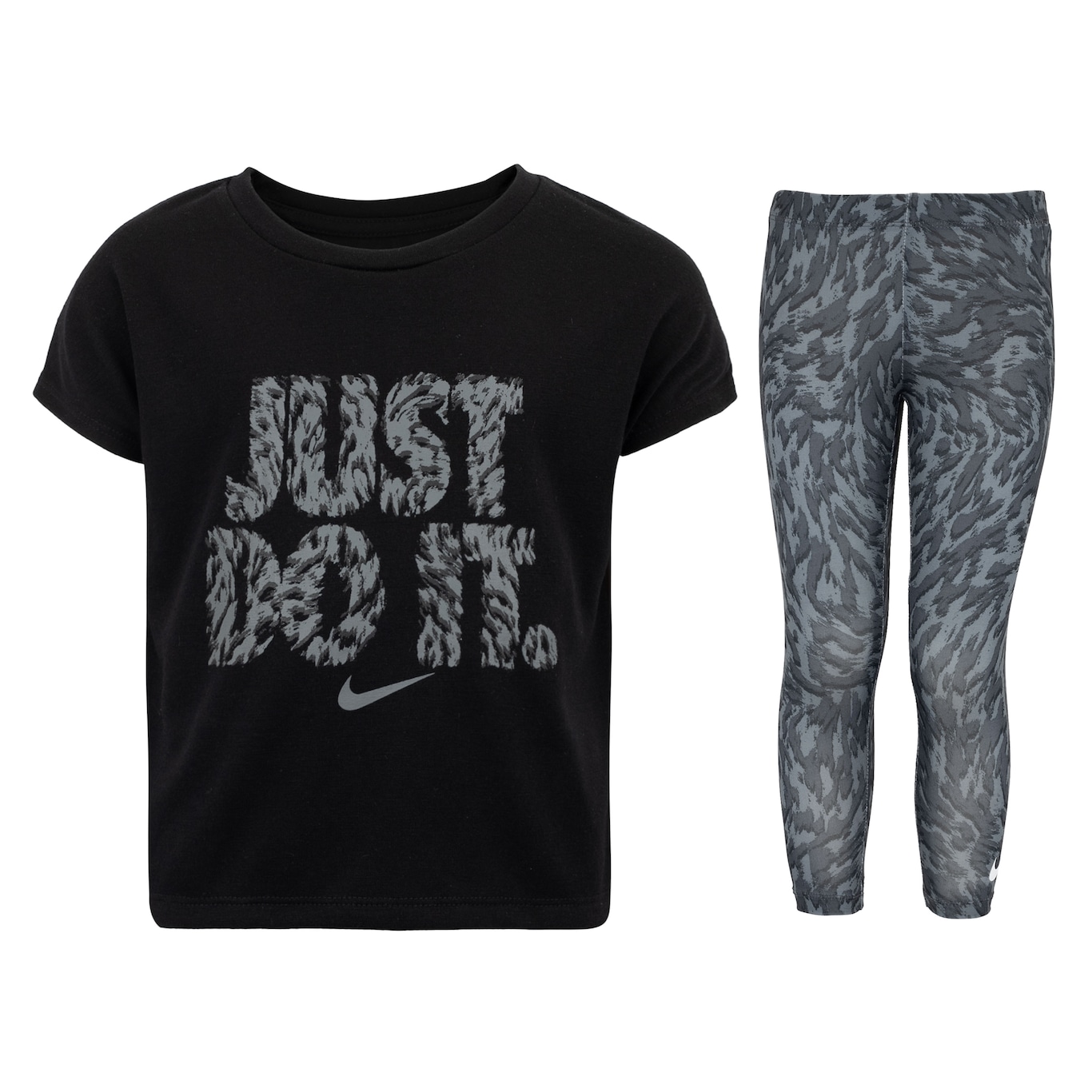 Conjunto Infantil Nike Veneer Set Camiseta + Legging - Foto 1