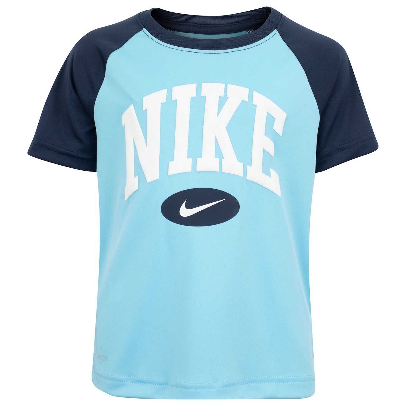 Conjunto Infantil Nike Dri-Fit Raglan Mesh Set Camiseta + Bermuda - Foto 2