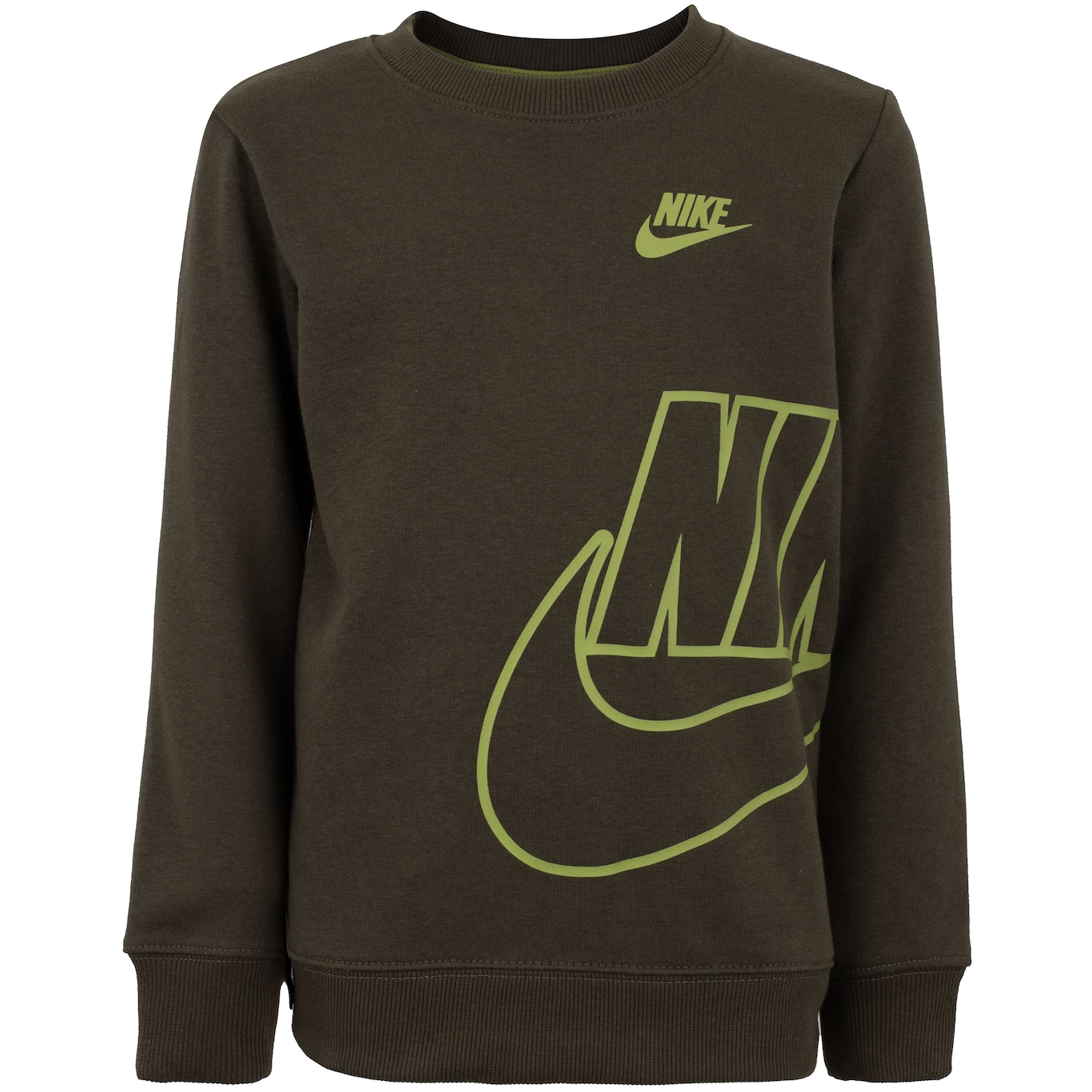 Conjunto de Agasalho Infantil Nike Sportswear FT Icon Crew Set - Foto 2