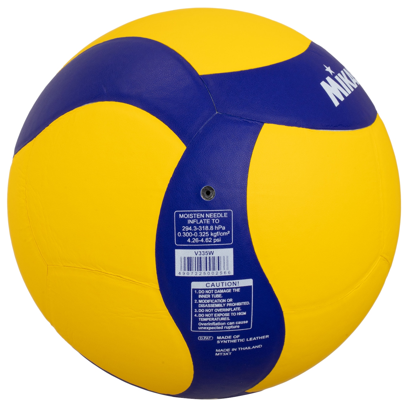 Bola de Vôlei Mikasa V335W Couro Sintético - Foto 3