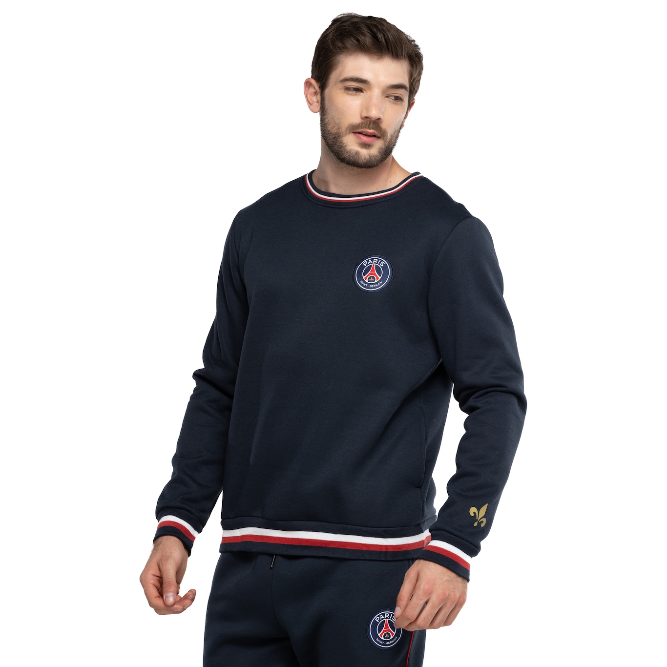 Blusa de Moletom do PSG Balboa Masculina Careca - Video 1