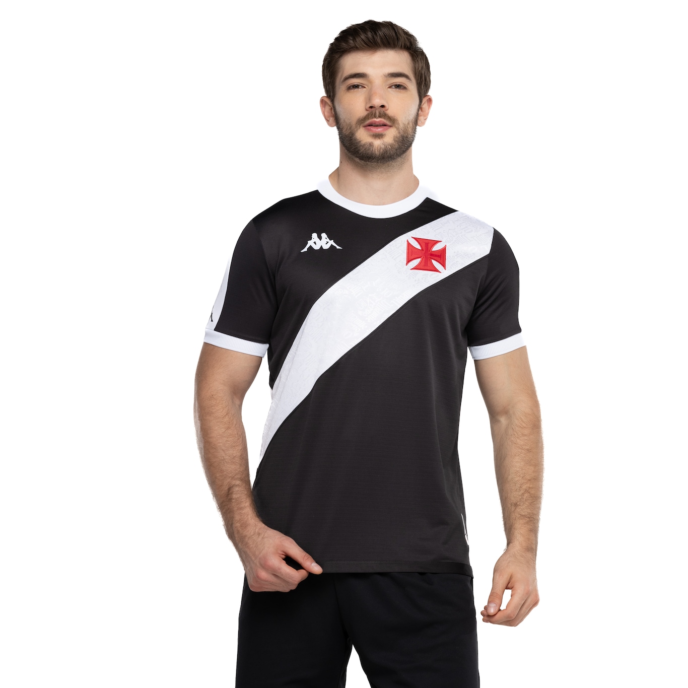 Camisa do Vasco da Gama I 24 Kappa Masculino Torcedor - Video 1