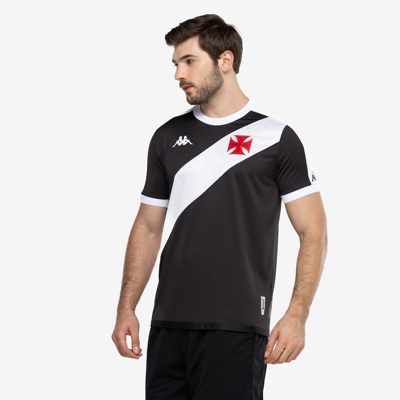 Camisa do Vasco da Gama I 24 Kappa Masculino Torcedor - Foto 5