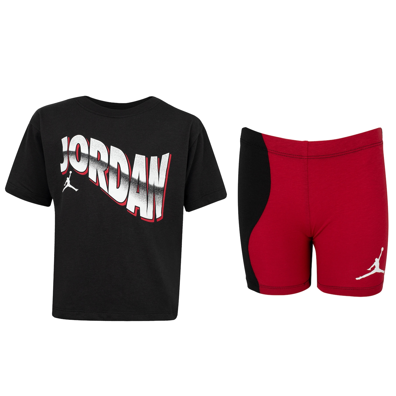 Conjunto Jordan Infantil Nike Biker Jumpman Play - Foto 1