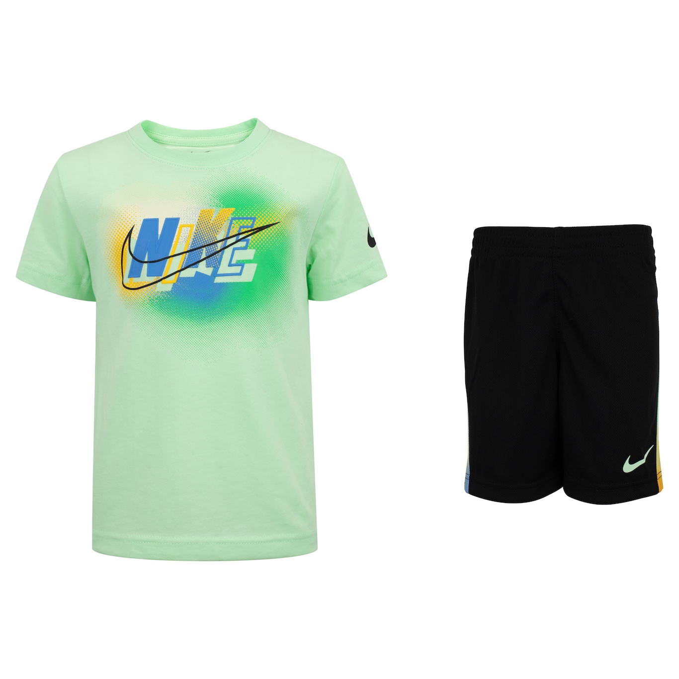 Conjunto Infantil Nike Hazy Rays Camiseta + Bermuda - Foto 1