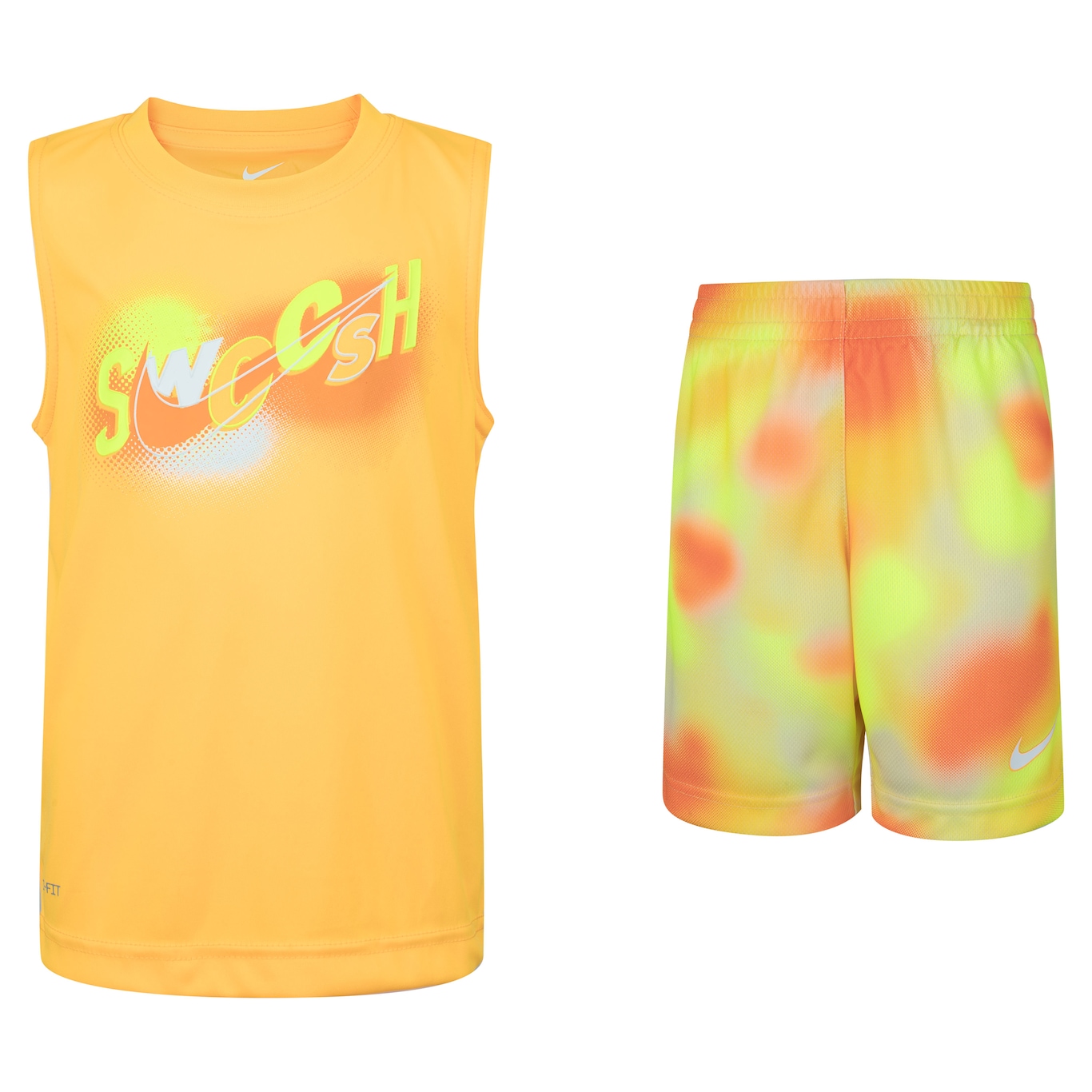 Conjunto Infantil Nike Dri-Fit Regata + Bermuda Hazy Rays - Foto 1