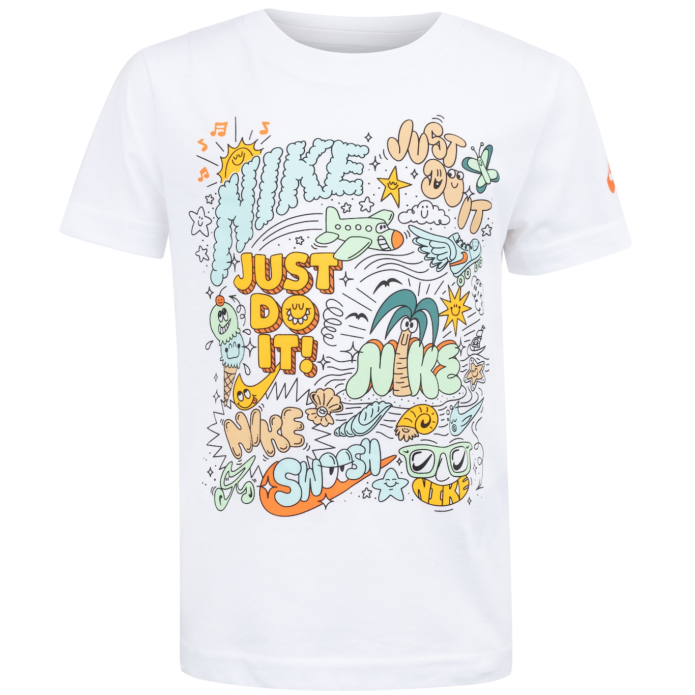 Camiseta Infantil Nike Manga Curta Doodlevision - Foto 1