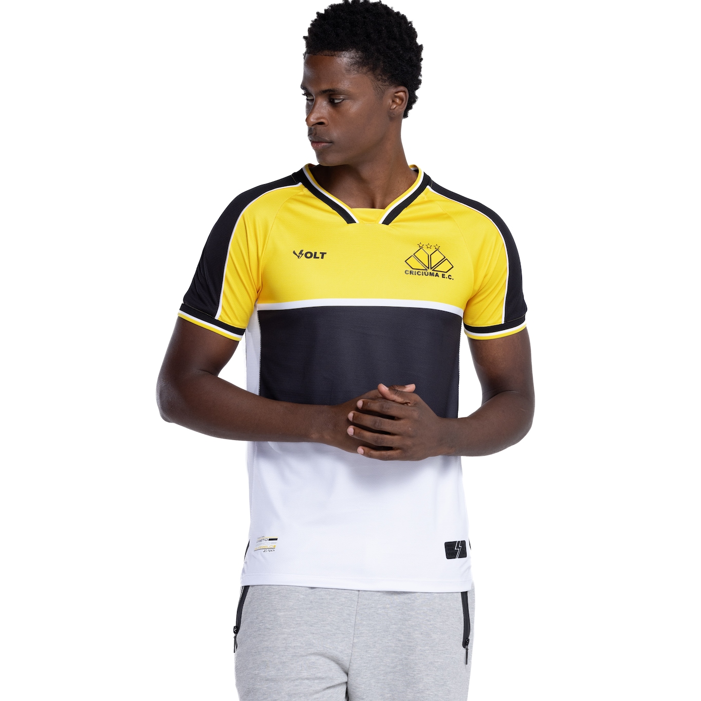 Camisa do Criciúma I 24 Volt Masculina Torcedor - Video 1