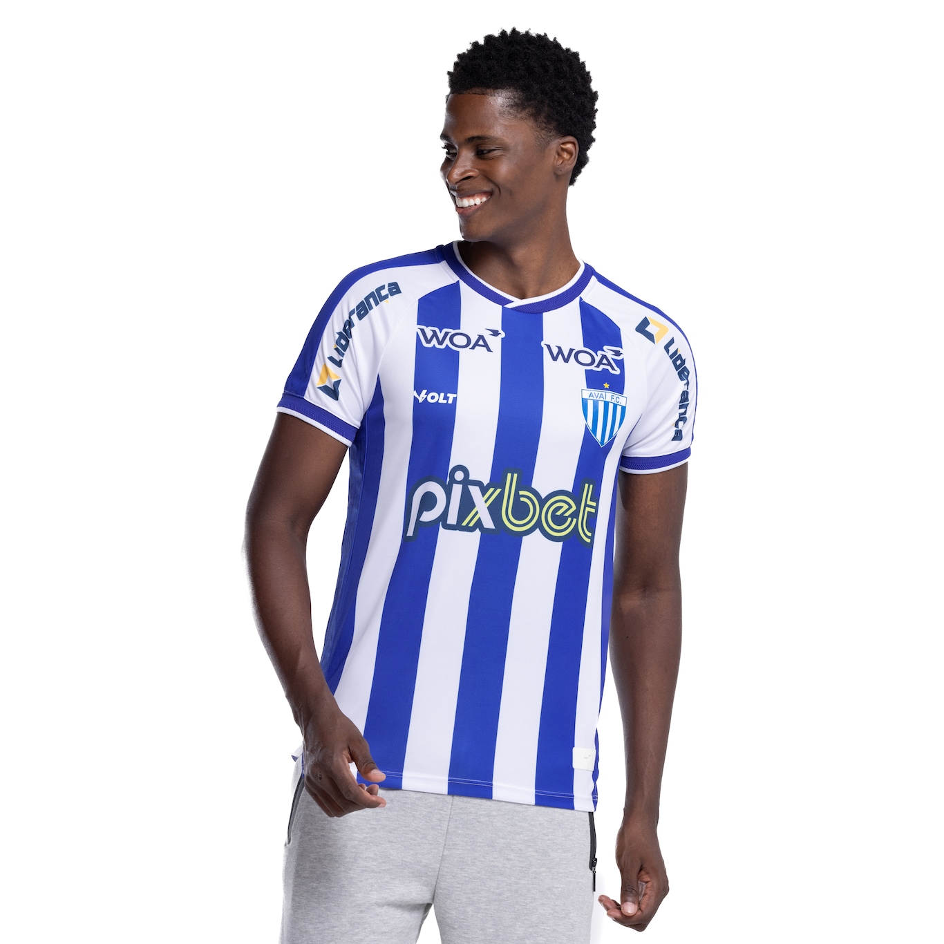 Camisa do Avaí I 24 Volt Masculina Torcedor - Video 1